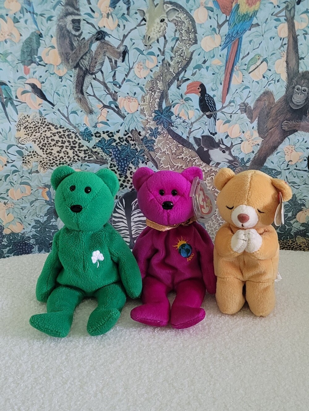 Three Bear Beanie Babies | Ty